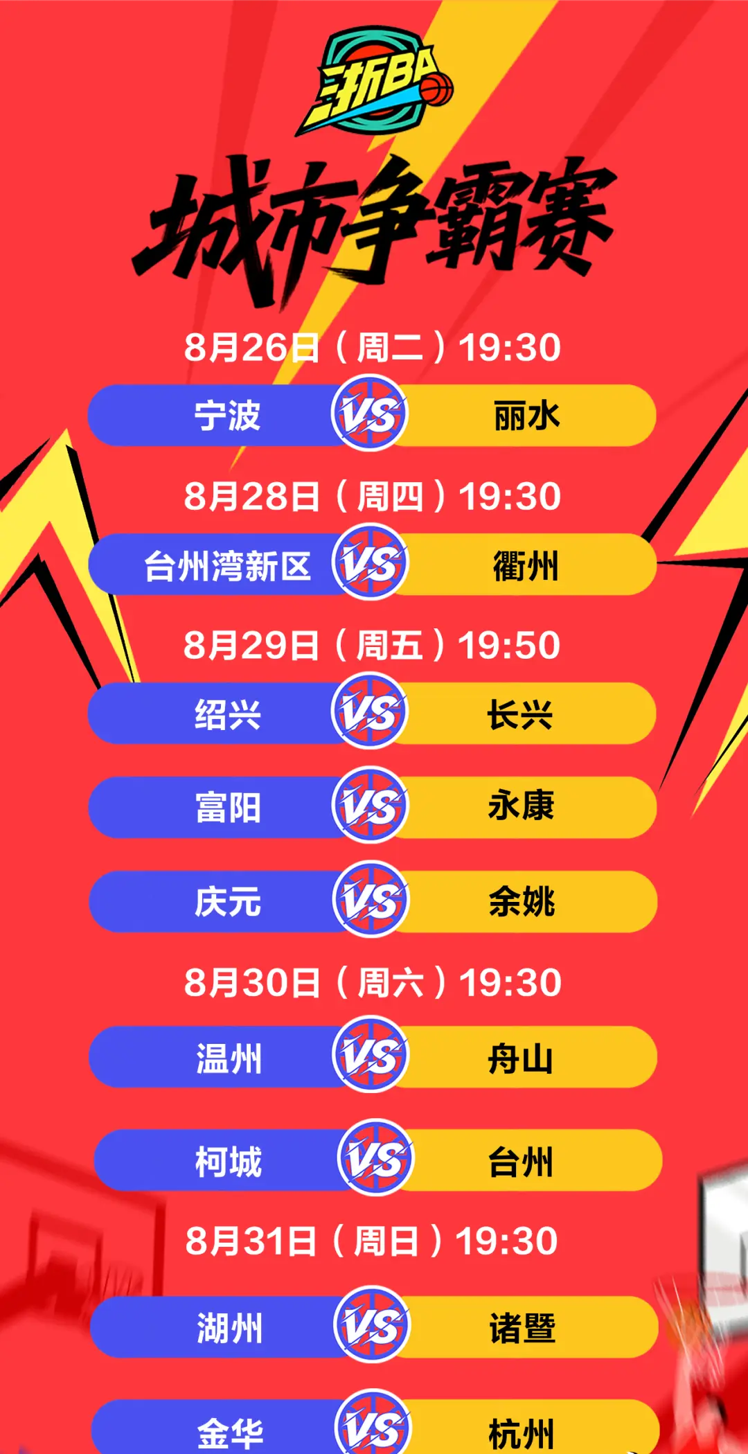 队将对阵衢, 分越拉越大, 宁波队是非